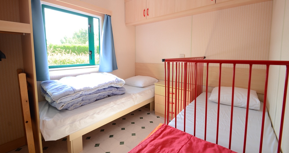 Chambre enfants mobile-home 6 personnes
