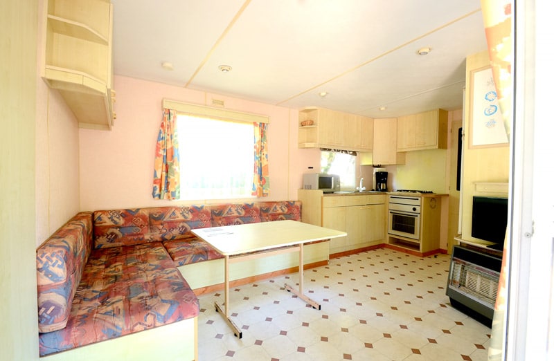 Vacances en camping dans le mobile-home 4/5 personnes
