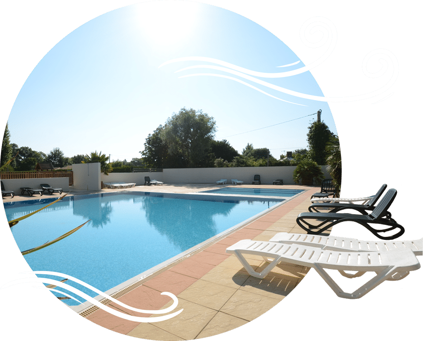 Piscine transats